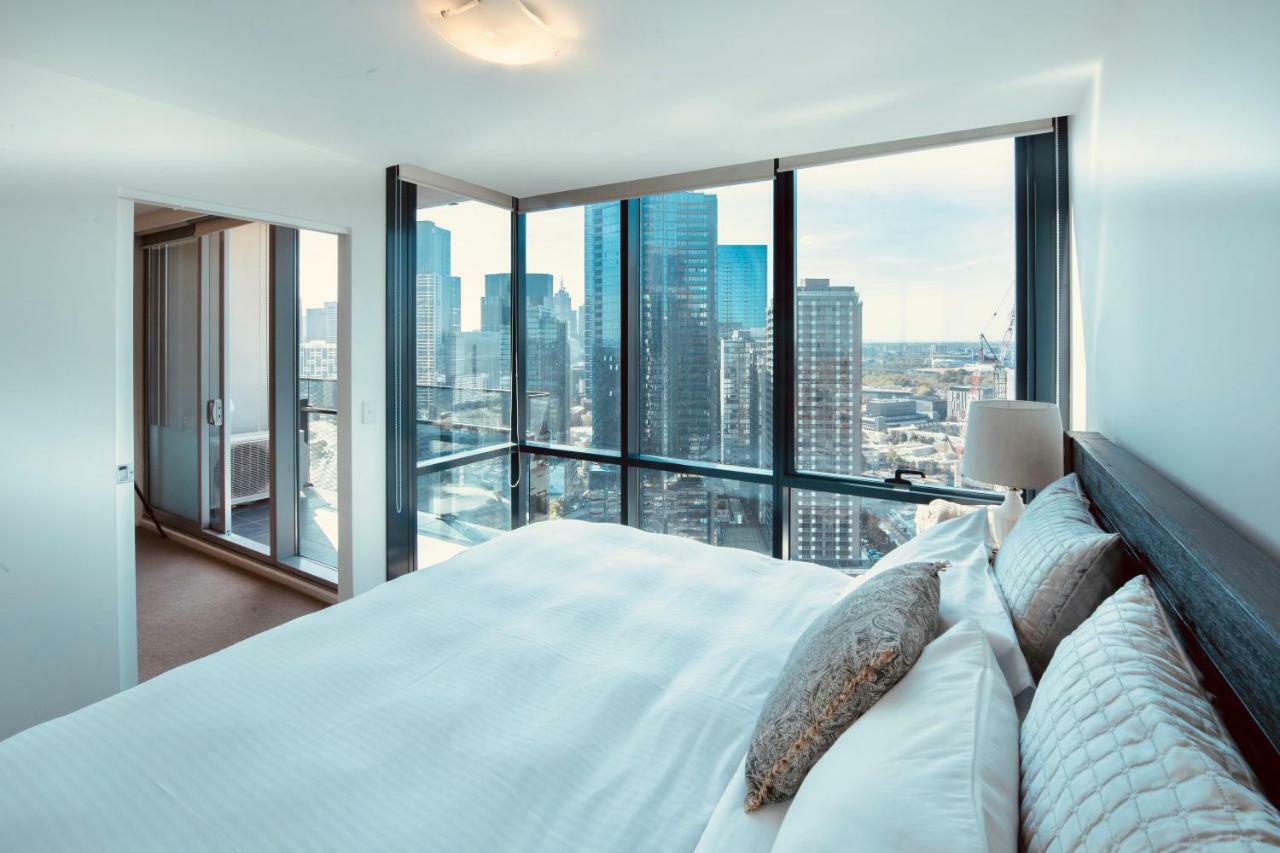 Luxury Apartments With View Melbourne Exterior foto