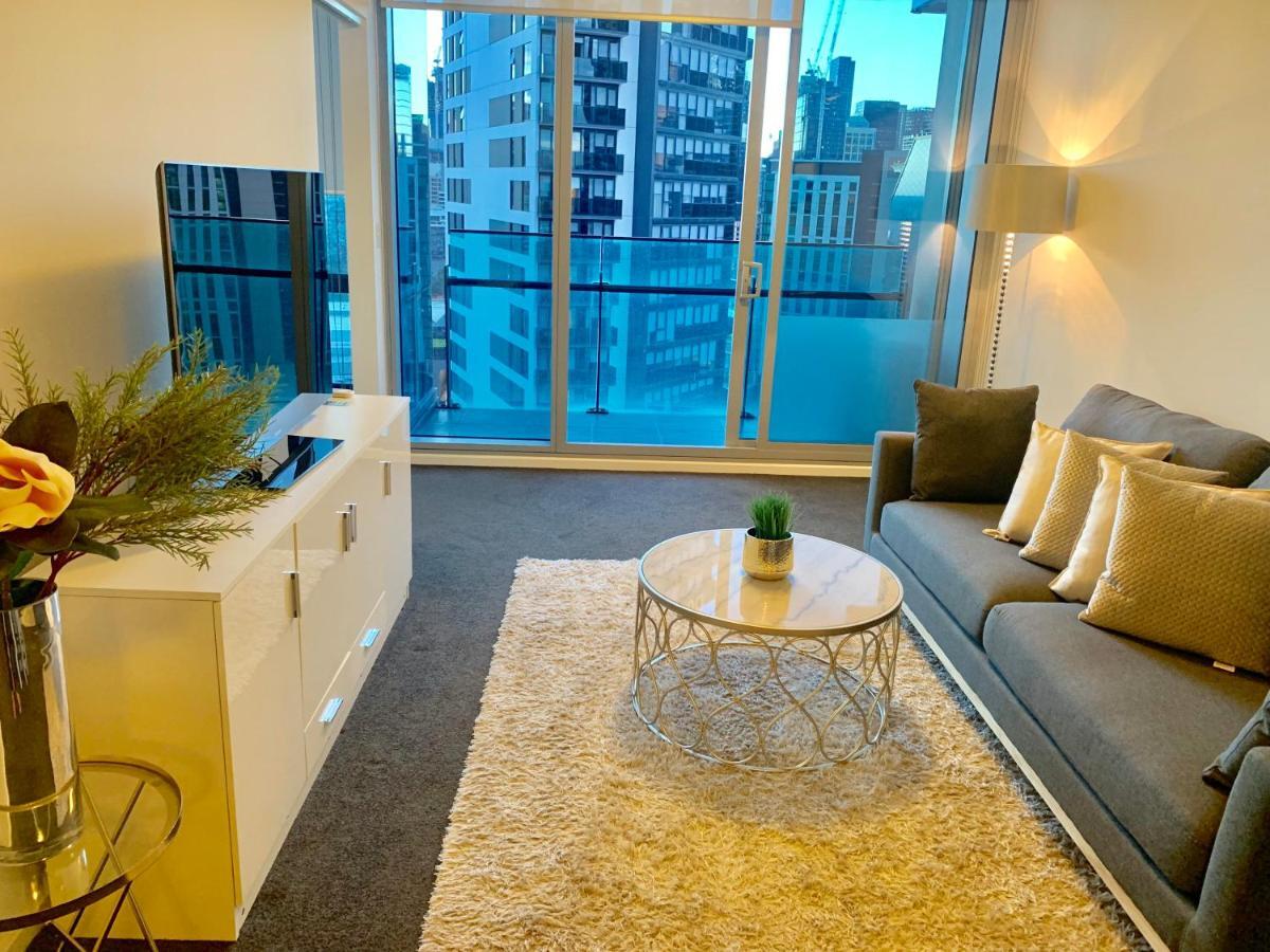 Luxury Apartments With View Melbourne Exterior foto